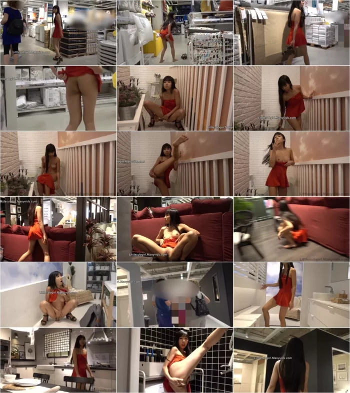 Littlesubgirl - Super Busy IKEA Fuck, Anal, & Squirt (01.10.2019) [FullHD 1080p] (Asian)