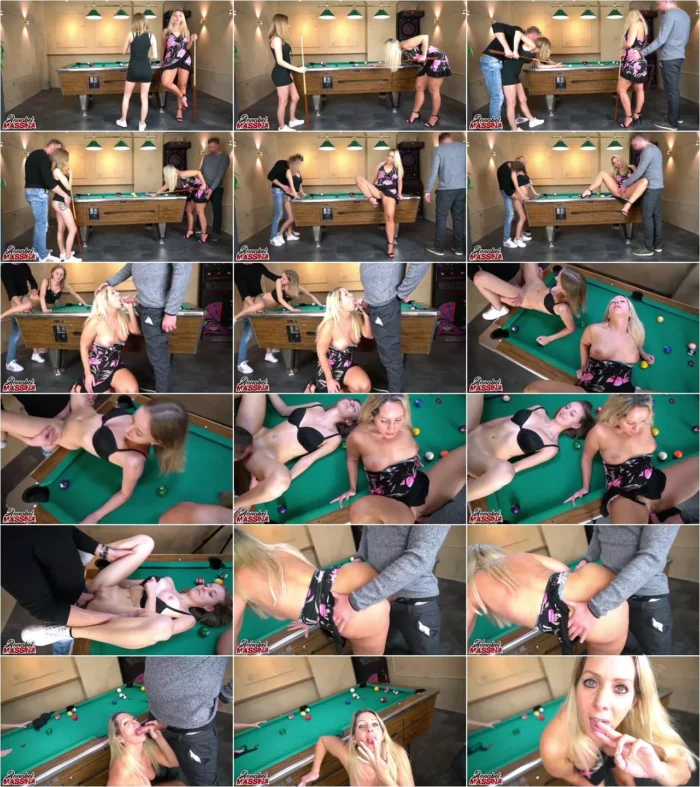 AnnabelMassina - Perverse Sperma-Fick-Parade mit 2 Riesenschwanzen [HD 720p] (MDH)