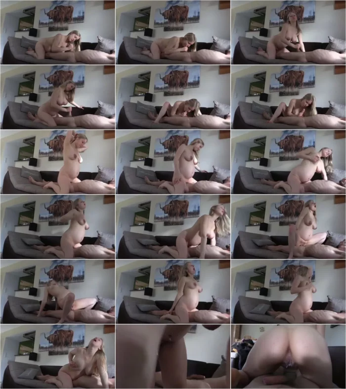 Anni-Trinity - Im 6. Monat zum Orgasmus geritten - Mega Creampie [HD 720p] (MDH)