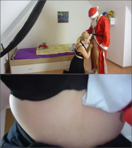 JuleStern - Mein Weihnachts-Wunsch: Creampie vom Weihnachtsmann [HD 720p] (MDH)