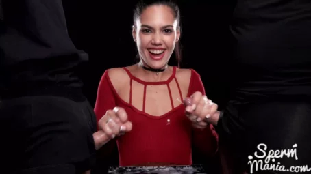 Apolonia Lapiedra - Uses Cum to Stroke A Bunch of Dicks (07.02.2020) [FullHD 1080p] (Handjob)