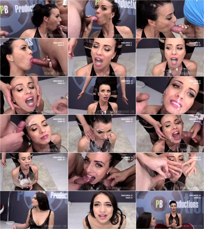 Vicky Love #3 - Bukkake - First Camera (20.02.2020) [FullHD/4K 1080p] (Bukkake)