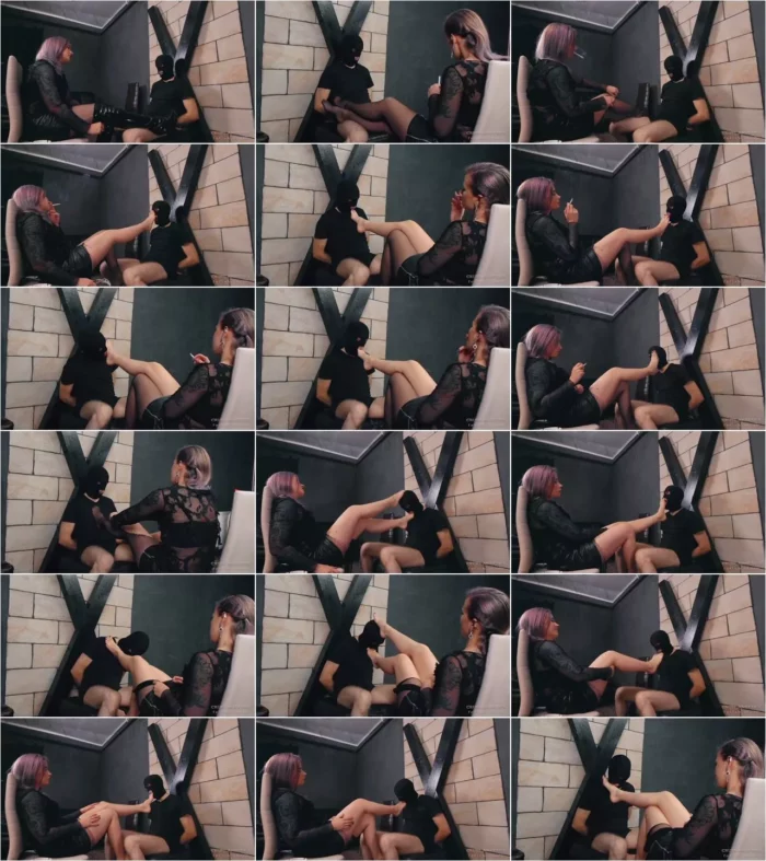 Mistresses Anette, Kittina - RIPPED PANTYHOSE [FullHD 1080p] (Cruel Anettes Fetish Store)