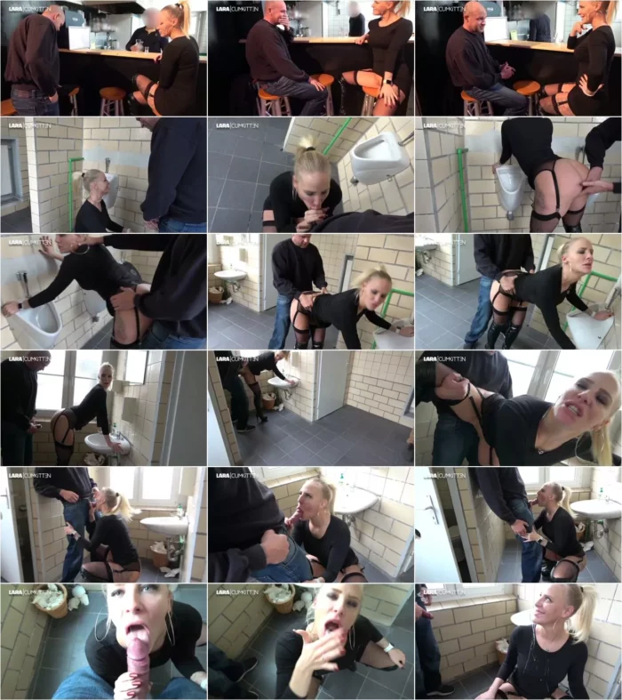 Lara-CumKitten - PARTY SCHLAMPE beim Ficken erwischt - Ich gehe mit jedem auf die Toilette [FullHD 1080p] (MDH)