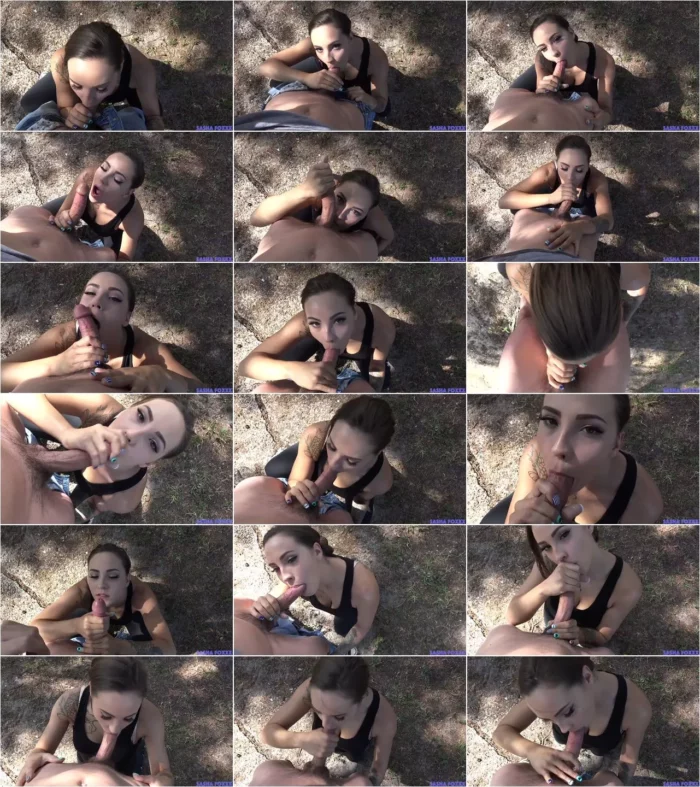 Sasha Foxxx - FRESH AIR, SUNSHINE AND CUM! [FullHD 1080p] (Blowjob)