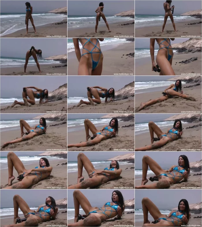 Hotkinkyjo - Hotkinkyjo deep dildo fuck and belly bulge at the public beach (22.03.2020) [FullHD 1080p] (Hotkinkyjo.XXX)