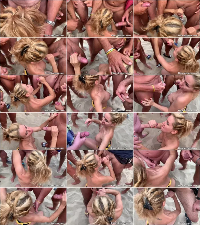 Elisa Dreams - Sex Challenge 2019 - Bukkake to the beach (19.03.2020) [FullHD 1080p] (Elisa-Dreams)