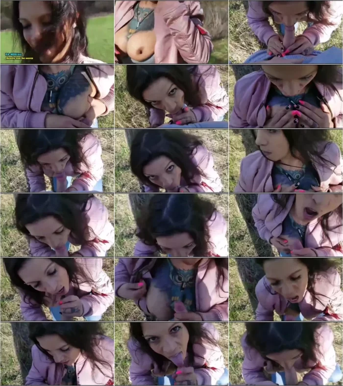 Kiraforyou - Outdoor Blasen und den ganzen Saft geschluckt [FullHD 1080p] (MDH)