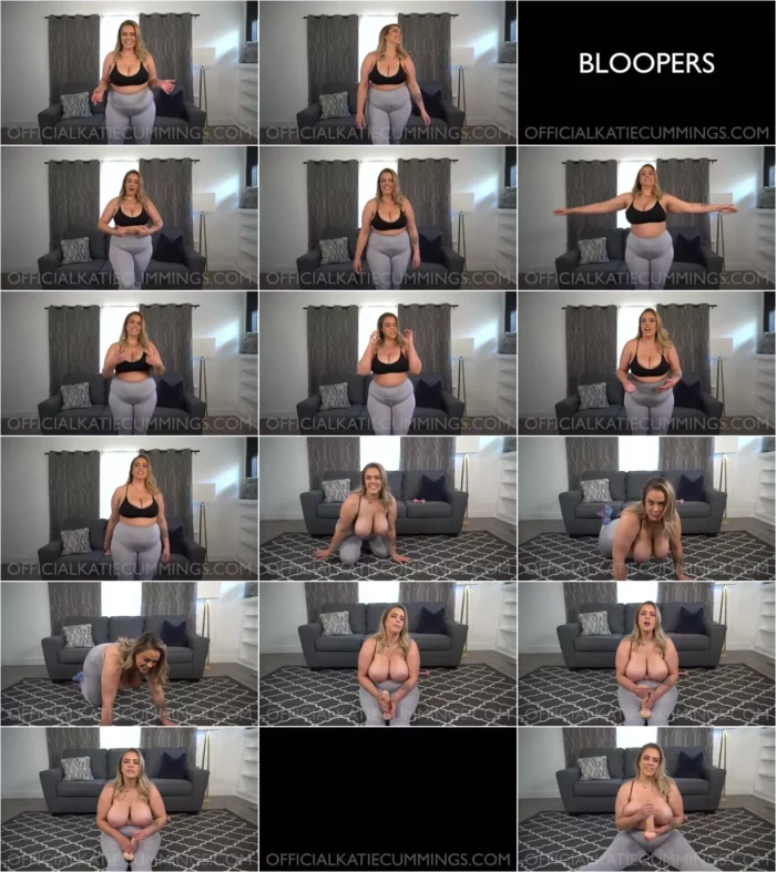 KATIE CUMMINGS - BLOOPERS #1 (15.04.2020) [FullHD 1080p] (Big Tits)