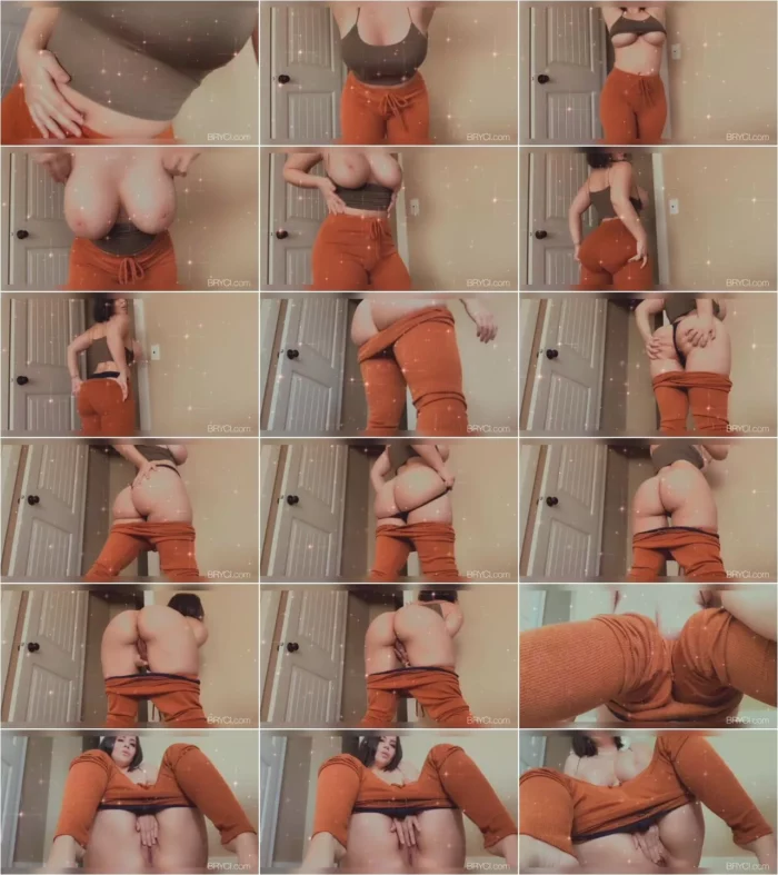 Bryci - My Orange Leggings [FullHD 1080p] (Big Tits)