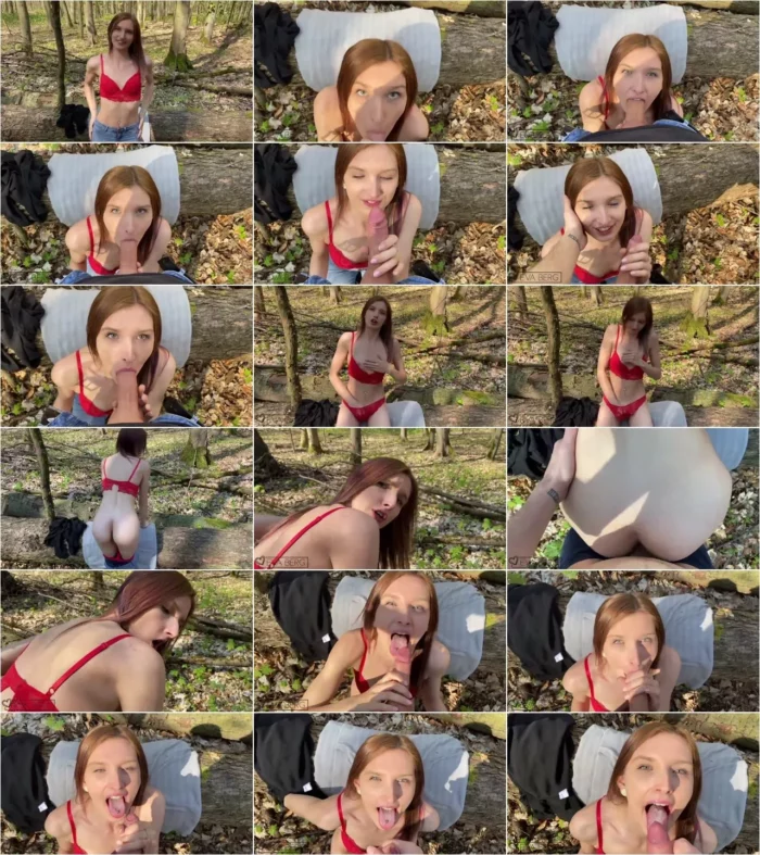 Eva-Berg - Endlich wieder Outdoor - Public im Wald gefickt [FullHD 1080p] (MDH)