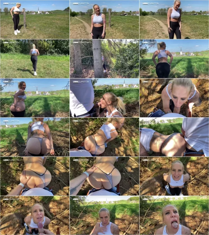 Lara-CumKitten - Dorfschlampe fickt mit jedem - XXXL Facial geschluckt [FullHD 1080p] (MDH)