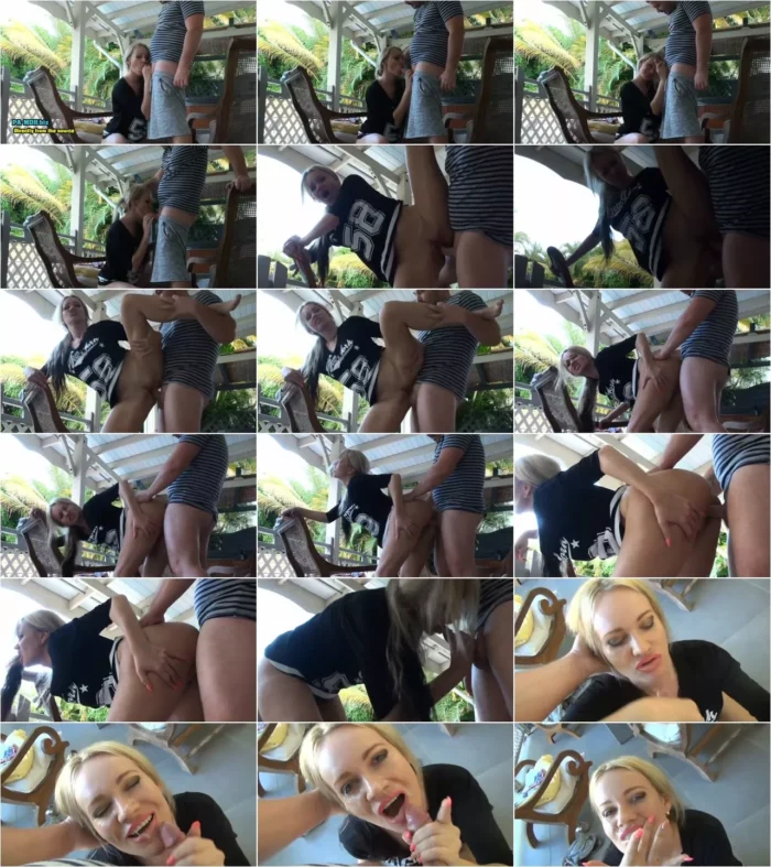 dirtyjuliette - Quarantane-Schnackseln auf Nachbars Veranda!! [FullHD 1080p] (MDH)