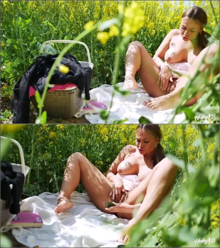 Hailey-B - Mein *icknick mit der 35 cm XXL Gurke! [FullHD 1080p] (MDH)