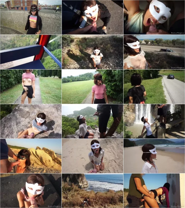 Bruce, Morgan - Public Compilation (05.06.2020) [FullHD 1080p] (BruceAndMorgan)