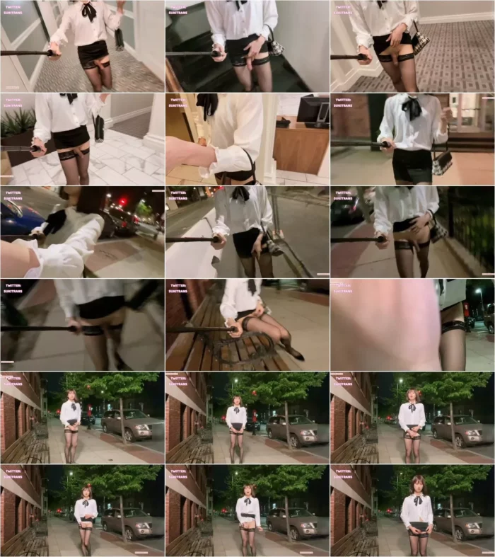 Suki TRANS - OL Style Outdoor Flash Cumshot (25.05.2020) [FullHD 1080p] (Trans)