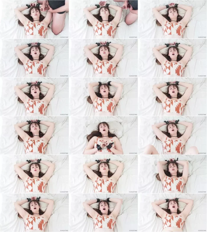 420sextime - Beautiful Agony With Cum On My Face (03.06.2020) [FullHD 1080p] (Facials)