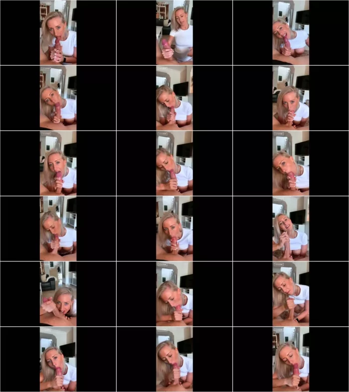 Leonie-pur - Instagr*m Girl gibt den besten Blowjob und schluckt alles! [FullHD 1080p] (MDH)