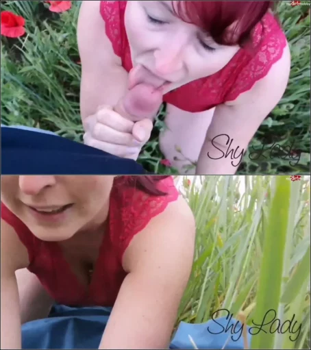 Shy_Lady - Blumenmadchen im Mohnfeld ZERFICKT [FullHD 1080p] (MDH)