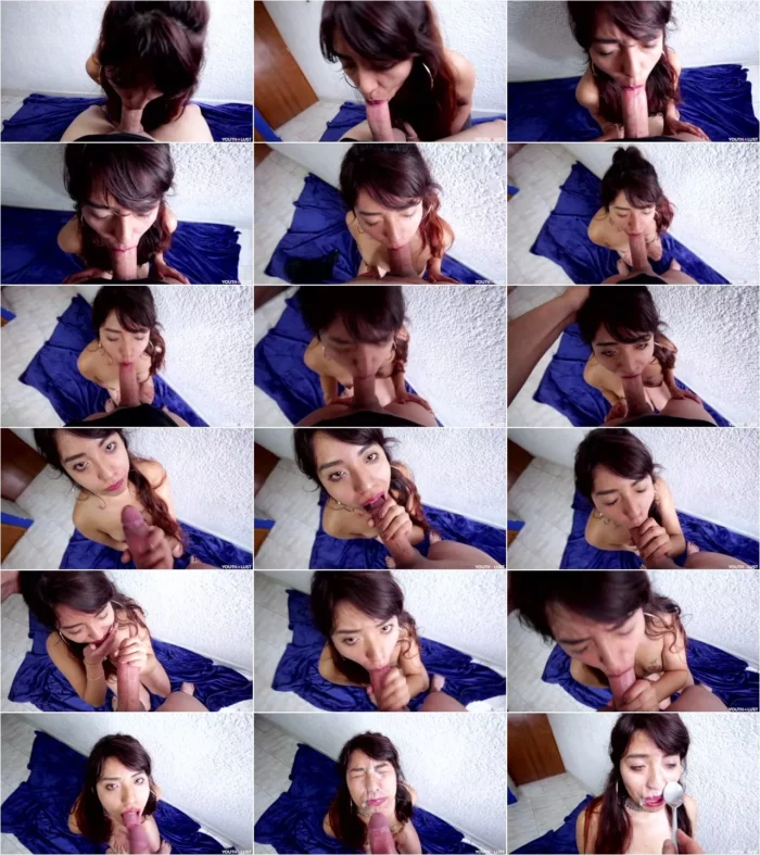 Quicky - Quicky Blowjob and Cum Eating [HD 720p] (Latina)
