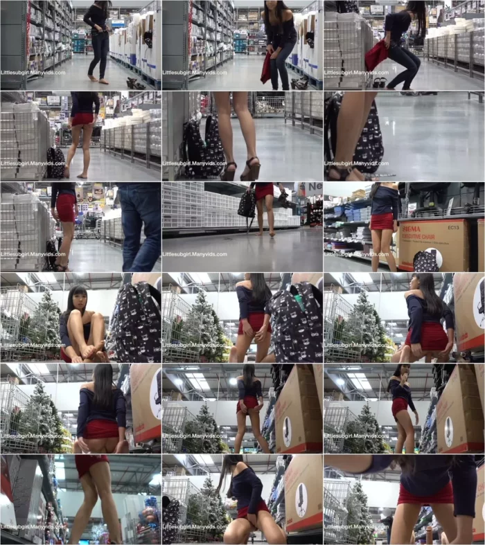 Littlesubgirl - Get Busted Fucking Her Ass in Store [FullHD 1080p] (Asian)