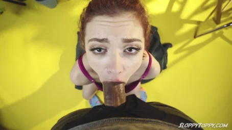 Lola Fae - Sucks Uncut Cock (31.07.2020) [FullHD 1080p] (SloppyToppy)