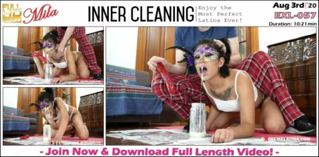 Mila - Inner Cleaning - EXL-057 (03.08.2020) [FullHD 1080p] (Extremelatina)
