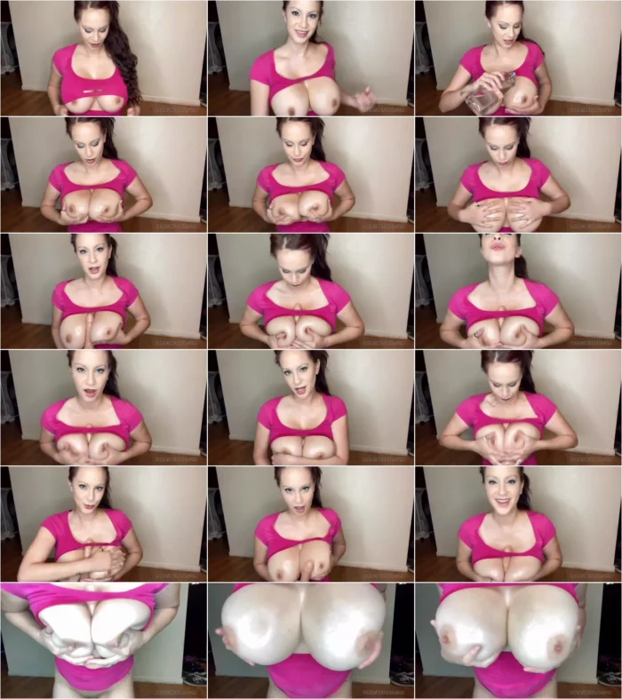 Talia Shepard - Baby Oil JOI (06.08.2020) [FullHD 1080p] (Big Tits)