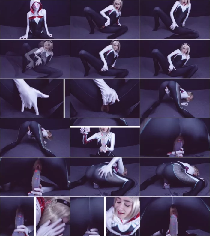 PieAllTheTime - Spider Gwen in... A Sticky Situation [FullHD 1080p] (Dildo)