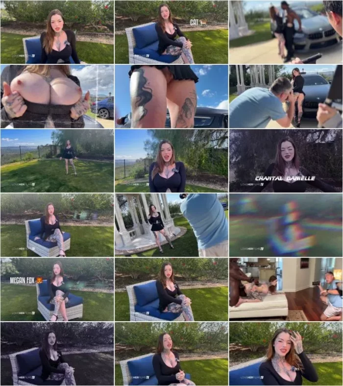 Chantal Danielle, Mannie Coco - 2025-06-21 - Behind The Scenes - Stretching Her Pulsating Pussy [FullHD 1080p] (Interracial)