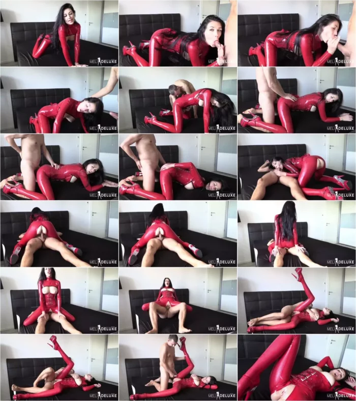 Meli-Deluxe - Latex Quicky! Hausbesuch von deiner AO Latex Hobbynutte! [FullHD 1080p] (MDH)