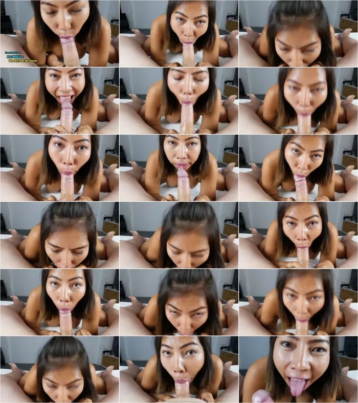 SexyThai1987 - Blowjob, deepthroat und Sperma schlucken [FullHD 1080p] (MDH)