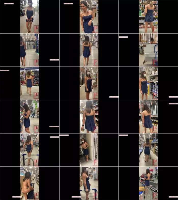 Ms Petra Petrova - PUBLIC NAKED Again... 1H30M - Stream [SD 540p] (Trans)