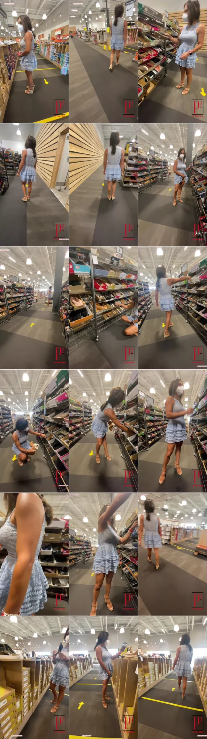 Ms Petra Petrova - Peing at the shoe store (15.09.2020) [UltraHD/2K 1920p] (Trans)