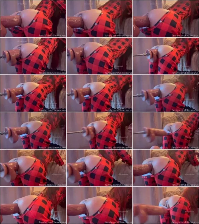 Ellexxaurus - Extreme Video 04 [FullHD 1080p] (Dildo)