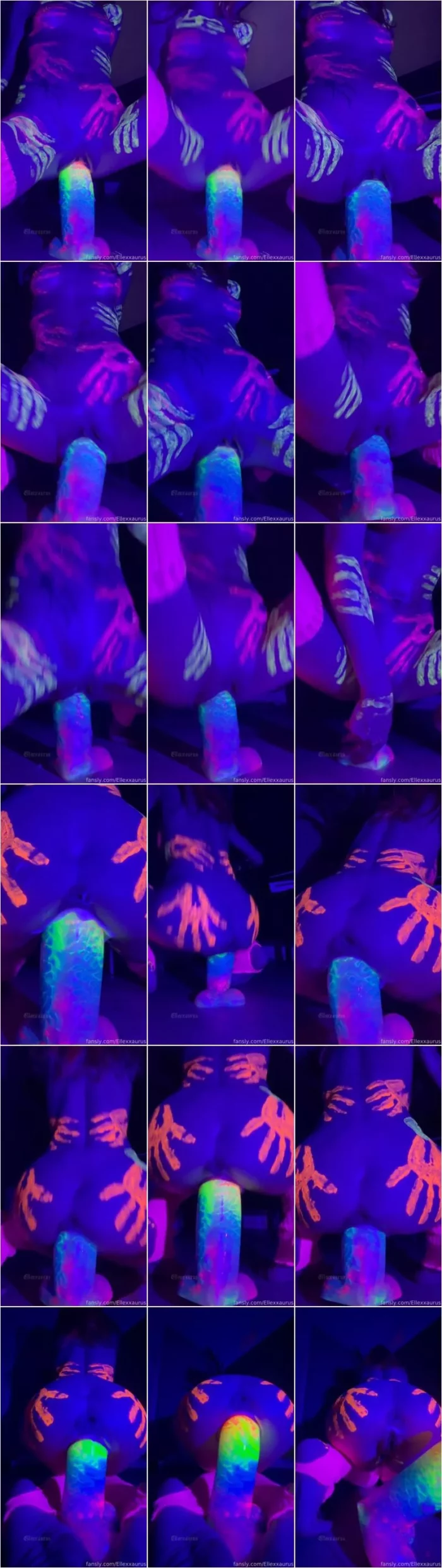 Ellexxaurus - Extreme Video 17 [FullHD 1080p] (Dildo)