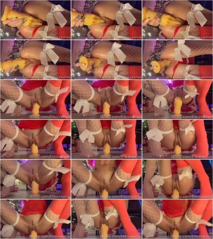 Ellexxaurus - Extreme Video 21 [FullHD 1080p] (Dildo)