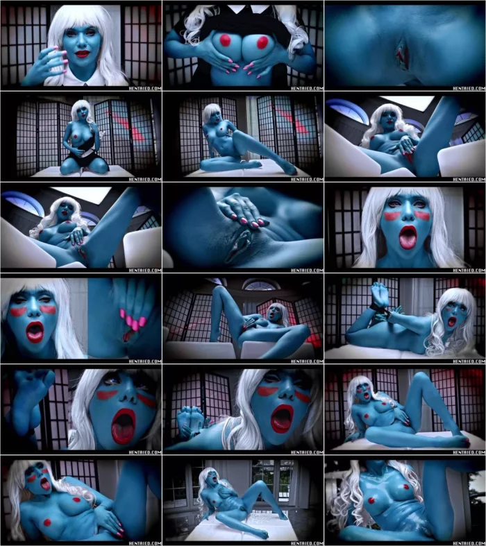 Subyl Arch - JOI - Blue Alien - Red Pussy [HD 720p] (Hentaied)