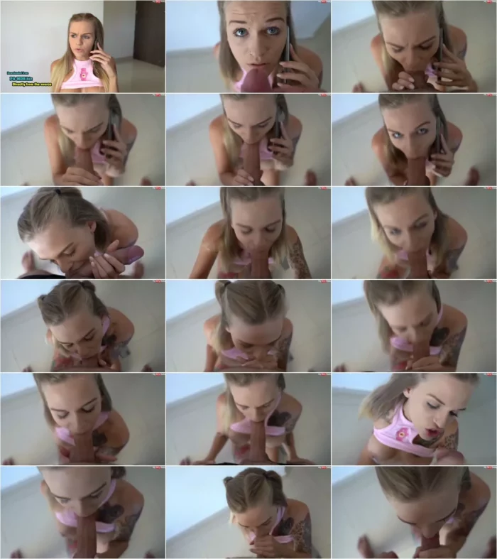 QueenKedi - Zu versaut?! Spermadusche wahrend mein Freund am Telefon ist! [FullHD 1080p] (MDH)