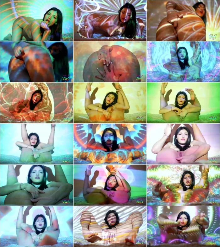 Rainbowslut - Trippy Orgasm Masturbation [FullHD 1080p] (Teen)
