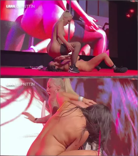 Lara-CumKitten - Jenny und Lara - Die geilste Venus Show live vor hunderten Mannern [FullHD 1080p] (MDH)