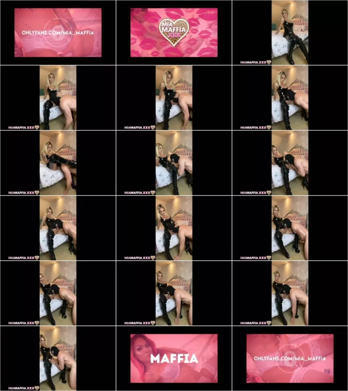 Mia Maffia - Black Vinyl Blow Job [HD 720p] (MiaMaffia.xxx)