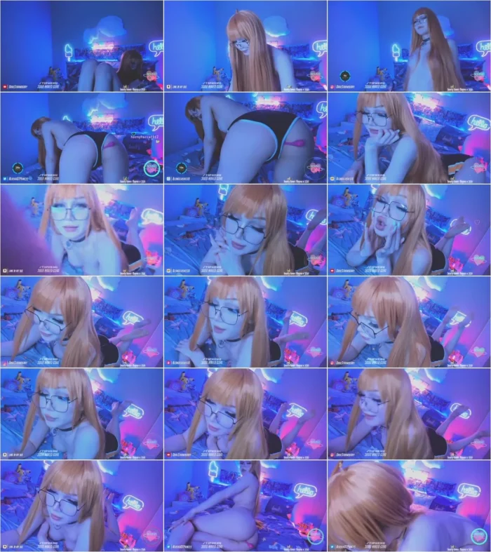Blondelashes19  - Webcam Show 2020-04-14 1 [HD 720p] (Trans)