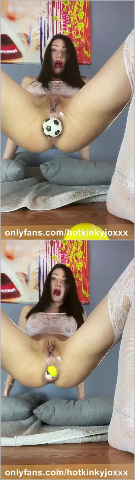Hotkinkyjo - Balls 01.10.2020 [UltraHD/2K 1280p] (Dildo)