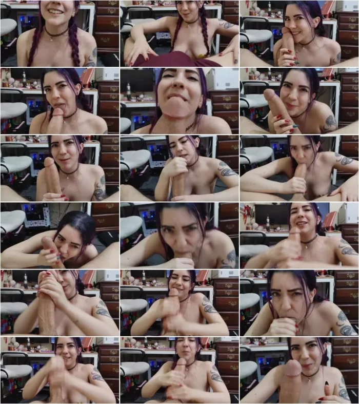 LilRedVelvet -  New Years Resolution To Worship Huge Cocks [UltraHD/4K 2160p] (Blowjob)