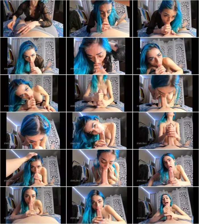 Jewelz Blu -  POV Blowjob [HD 720p] (Teen)