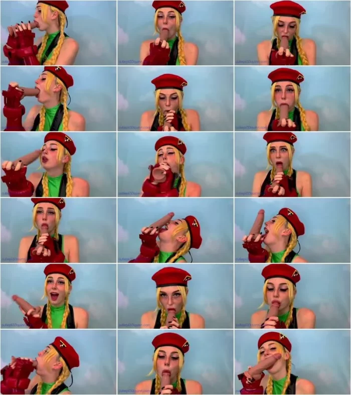 cutiepii33quinn  - Cammy\'s the champ at sucking dick [HD 720p] (Trans)