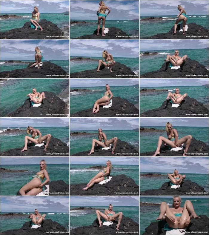 Kinky Niky - Kinky Niky as sexy siren fist her ass & prolapse at the ocean [FullHD 1080p] (Alex Extreme)