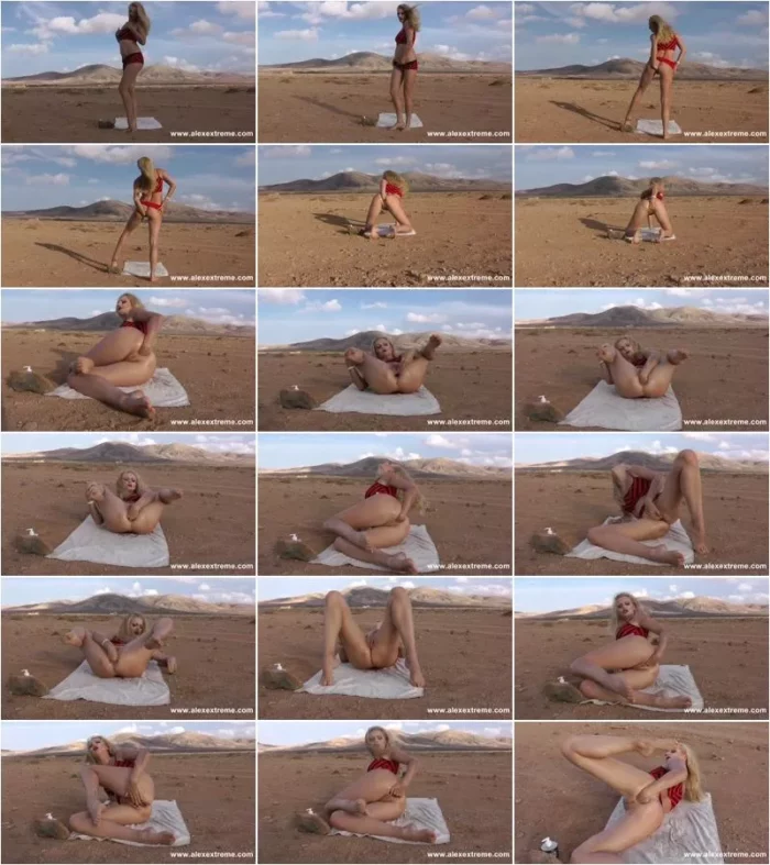 Kinky Niky - Kinky Niky self anal fisting and prolapse at the rocky desert [FullHD 1080p] (Alex Extreme)