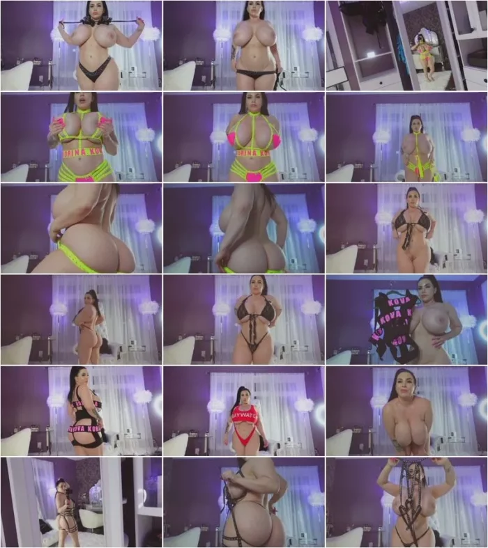 Goddess - Custom Lingerie Try On Haul (09.12.2020) [FullHD 1080p] (Big Tits)